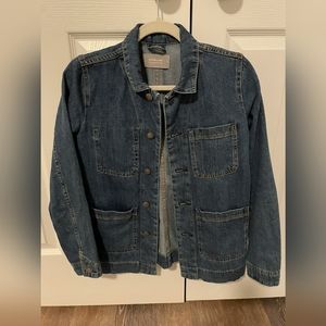 The denim chore jacket by Everlane, size XXS